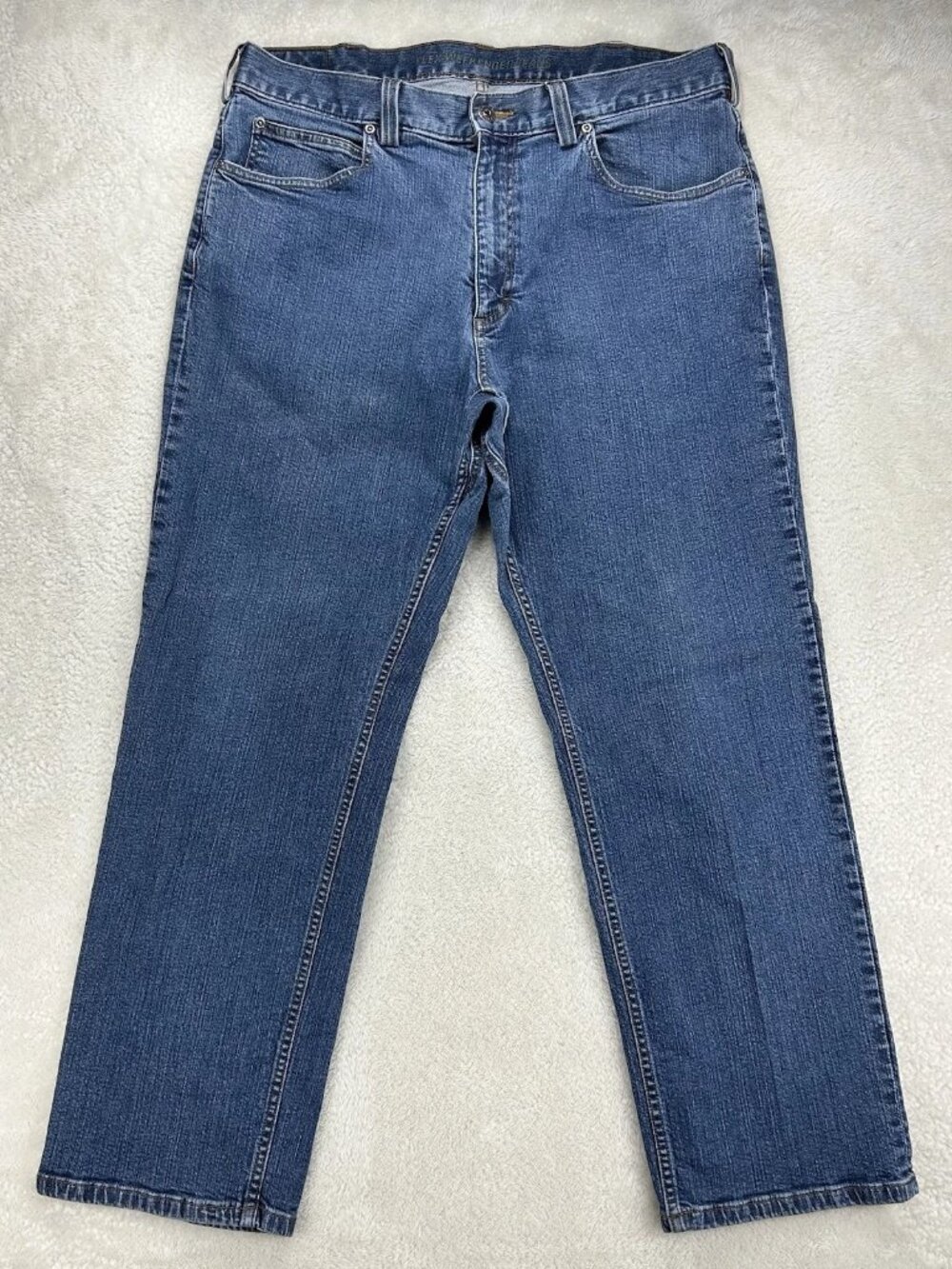 Duluth Trading Co Jeans Mens 36x29 Flex Weekender Relaxed Fit Stretch Tag-38x30